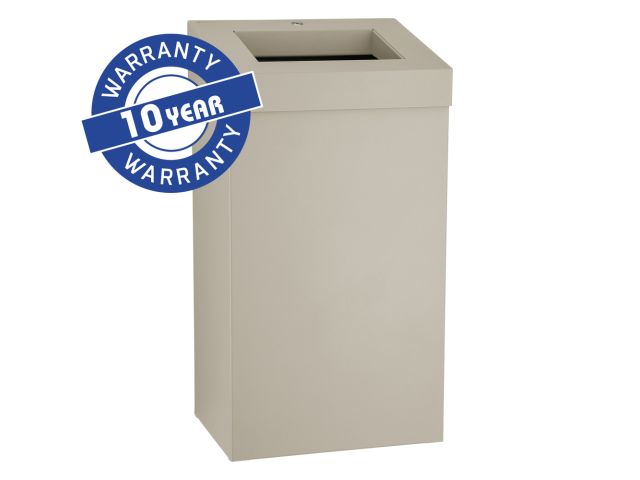 MERIDA STELLA SILK GREY LINE open waste bin 45 l, silk grey